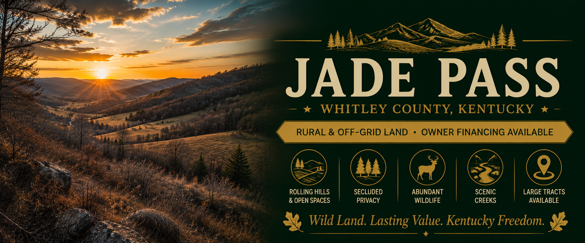 Jade Pass land for sale in Whitley County, Kentucky